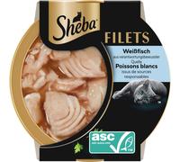 Sheba Filets - Pesce Bianco in Salsa - 60 g