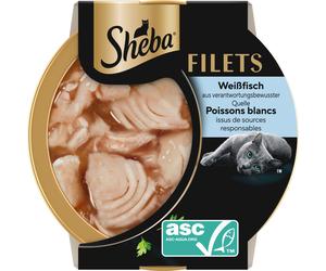 Sheba Filets - Pesce Bianco in Salsa - 60 g