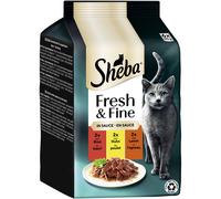 Sheba MP Fresco E Fine Manzo, Pollo E Agnello In Salsa 72 X 50G