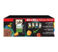 Sheba Multipack Nature's Collection in Salsa 40x85gr - Con Pollo, Tacchino, Tonno e Salmone
