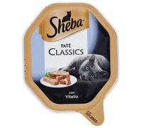 Sheba Cat Paté Classic con Vitello e Pollo - Sheba Cat Paté Classic con Vitello e Pollo - Vaschetta Da 85 Gr - CONFEZIONE RISPARMIO