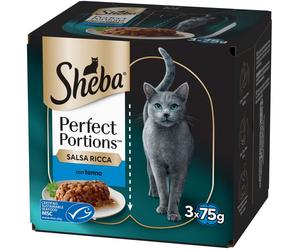 SHEBA Perfect Portions Cat Vaschetta Multipack 6x37.5G TONNO