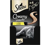 SHEBA Sacchetto Creamy Snack con pollo 11 x 4 x 12 g
