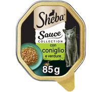 Sheba Sauce Collection Cat Vaschetta Multipack 22x85G CONIGLIO E VERDURE