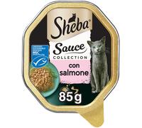 SHEBA Sauce Collection Cat Vaschetta Multipack 22x85G SALMONE