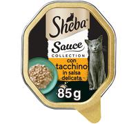 SHEBA Sauce Collection Cat Vaschetta Multipack 22x85G TACCHINO IN SALSA