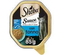 Sheba Sauce Collection Cat Vaschetta Multipack 22x85G TONNO