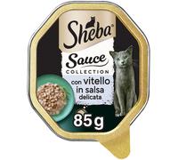 SHEBA Sauce Collection Cat Vaschetta Multipack 22x85G VITELLO IN SALSA DELICATA