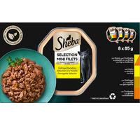 Sheba Selection Mini Filets selezione di bustine per gatti 8 x 85 g