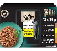 Sheba Selezione Cat Busta Multipack 12x85G MIX CARNE BIANCA