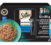 SHEBA SELEZIONE MARE IN SALSA 12 x 85 GR.