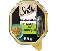 Sheba Selezione Cat Vaschetta Multipack 22x85G CONIGLIO