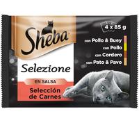 SHEBA SELEZIONE CARNE IN SALSA 4 x 85 GR.