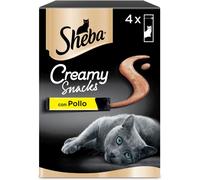 SHEBA CREAMY SNACK POLLO 4 x 12 GR.