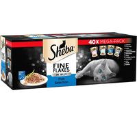 SHEBA Sottile Fiocchi IN Gelatina Pesce Collezione - Bagnato Gatto Cibo Bustine