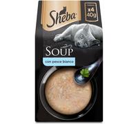 Sheba Soup Cat Busta Multipack 4x40G PESCE BIANCO