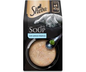 Sheba Soup Cat Busta Multipack 4x40G PESCE BIANCO