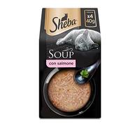 Sheba Soup Salmone: 10 Confezioni da 4 Bustine x 40 g
