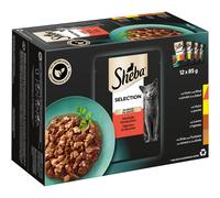 Sheba Variazioni Buste 12 x 85 g - Selezione Gustosa in Salsa
