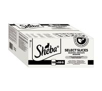 Sheba Variazioni Buste 120 x 85 g Umido per gatto - Selezione delicata in salsa (pollame)