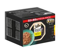 Sheba Vaschette 32 x 85 g Umido per gatto - Selezione in Salsa