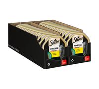 Sheba Vaschette 44 x 85 g Umido per gatto - Finesse Mousse - con Pollo