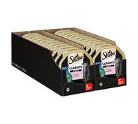 Sheba Vaschette 44 x 85 g Umido per gatto - Paté Classic - con Salmone