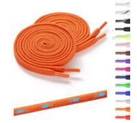 Shecret 2 Paia di Lacci Elastici per Scarpe, Piatti - Lacci Elastici Senza Nodo per Bambini e Adulti, Larghi 7 mm, Laccio in Gomma