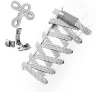 Shecret Elastici Lacci con Chiusura in Metallo, Lacci Senza Nodo No Tie, Magnetico Laccio Elastici per Scarpe con Chiusura in Metallo per Bambini e Adulti, Adatto a Tutte Le Scarpe