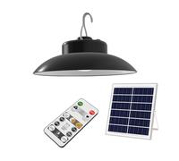 Shed Lights Solar Powered - Remote Controlled LED Light For Gazebo, Shed, Oro Barn | Dimmable Outdoor Ceiling Lamp With Adjustable Brightness, Ideal Garage, Patio, Garden Structure