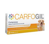 Shedir Pharma Carfogil Mangime Complementare - 1 confezione da 30 compresse - 1° ORDINE? scegli lo sconto BZR5 / BZR20 + 200 punti fedeltà - Integratori per cani