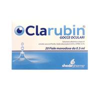 Shedir Pharma CLARUBIN GOCCE OCULARI 20 FIALE MONODOSE