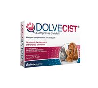 Shedir Pharma Dolvecist Supporto del tratto Urinario Compresse per cani e gatti 30 Compresse - Integratori per cani - 1° ORDINE? scegli lo sconto BZR5 / BZR20 + 200 punti fedeltà