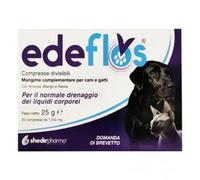 Shedir Pharma Edeflos Supporto drenante Compresse per cani e gatti 20 Compresse - Integratori per cani - 1° ORDINE? scegli lo sconto BZR5 / BZR20 + 200 punti fedeltà