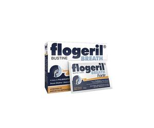Shedir Pharma Flogeril Breath Forte 18 Bustine Integratore Alimentare Per Naso e Gola