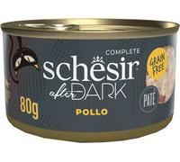 Schesir After Dark Cat Patè Grain Free 80 g: Pollo