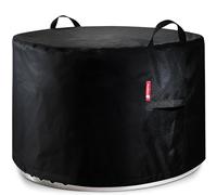 SheeChung Copertura per braciere Yukon Solo Stove Yukon da 68,6 cm, per esterni, rotonda, senza fumo, impermeabile 600D, resistente agli strappi, con prese d'aria, resistente alle intemperie, adatta