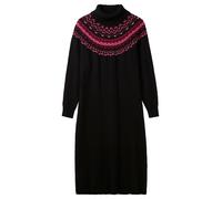 SHEEGO Abito in maglia lampone / rosa antico / nero / bianco Donna SHEEGO XL-XXL
