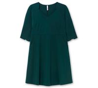 SHEEGO Abito petrolio Donna - Abbigliamento - Taglie comode - Abiti - Abiti camicia SHEEGO 48