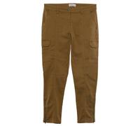 Sheego Pantaloni Combat La Fine Donna Elasticizzato Zip Breve Formato Plusgröße