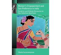 Sheela Suryanaray Women’s Empowerment and Son Preference in I (Copertina rigida)