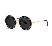 SHEEN KELLY Rotondi Occhiali da sole per donne uomini Occhiali da sole bee unisex Occhiali Chic Stile