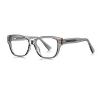 SHEEN KELLY TR90 Retro Filtro Luce Blu Occhiali Uomo Donna per Studio Gioco | Vintage Leggeri Quadrati Occhiali Filtranti la Luce Blu Lenti Metallo Incorporato Tempio Ovali per Lavoro Telefono Tablet