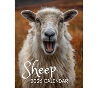 Sheep 2026 Calendar: A Year of Cozy Charm Adorable Sheep Photography Monthly Planner for Farm & Nature Lovers