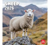 Sheep 2026 Calendar: Pasture-dwelling fluff balls in peaceful settings