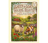 Sheep and Goat Record Keeping Book: Comprehensive Livestock Management Log for Herd Inventory, Breeding, and Medical Health Tracking | Perfect Farm Organizer for Homesteaders
