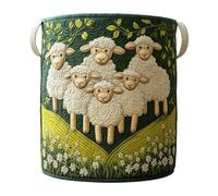 Sheep Laundry Basket - With Handle Large Capacity Sheep Shape Boho