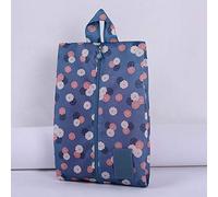SHEEP Storage Home 2 PCS Comodo Modello Multiplo di Nylon Impermeabile Portatile di Corsa del Sacchetto di immagazzinaggio (Sapphire Fiori) Pulito e ordinato (Color : Sapphire Flowers)