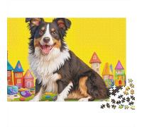 Sheepdog Puzzle 1000 Pezzi - Momento Zen Serale, Stimolo Mentale, Poster E Confezione Inclusi - 52x38cm/1000pcs