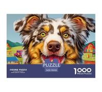 Sheepdog Puzzle Della Galleria D'Arte - 1000 Pezzi Con Immagini Che Ispirano E Meravigliano - Il Regalo Di Festa Che Piace A Tutti 70x50cm/1000pcs